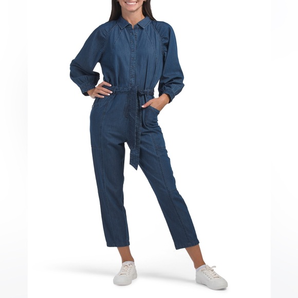 Cleobella Pants - CLEOBELLA Medium Wash Haisley Denim Jumpsuit